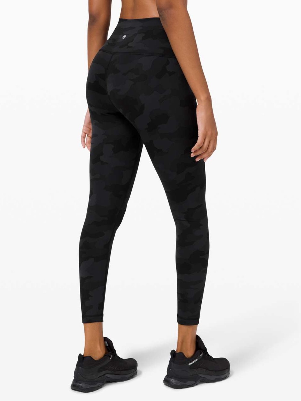 Lululemon Wunder Train High-Rise Tight 25” Heritage 365 Camo Deep Coal Multi